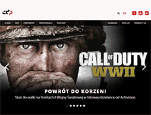 Tablet Screenshot of cdp.com.pl